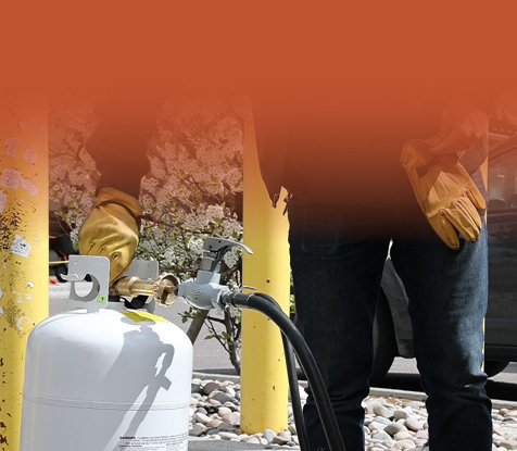 Mobile propane filling